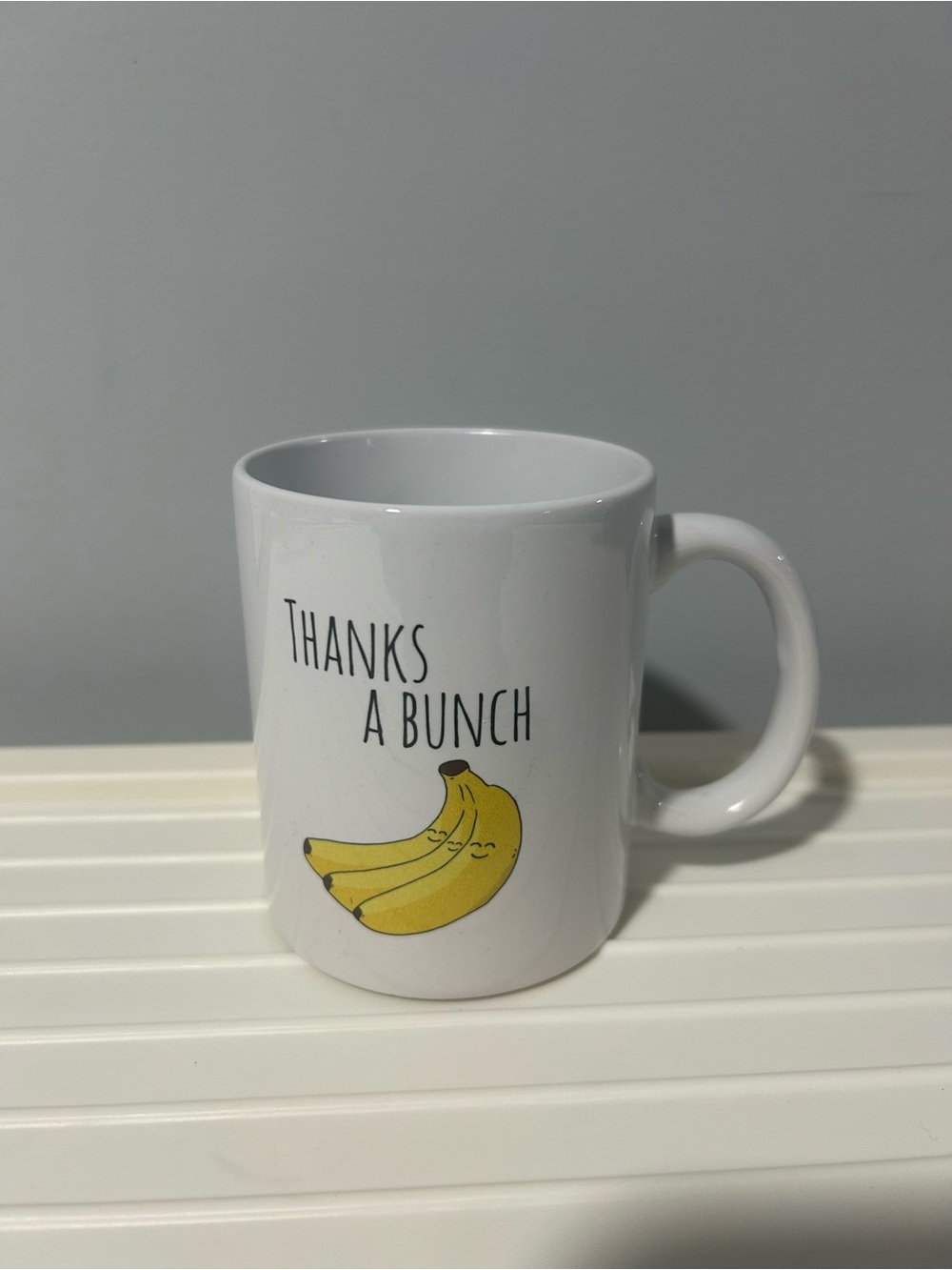 NEW 'Thanks a Bunch' Banana Ceramic Coffee Mug